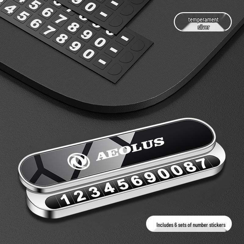 Relocation Number Plates for Dongfeng Cars: Temporary Parking Cards for Fengshen AX7/5/4/3 Yixuan MAX