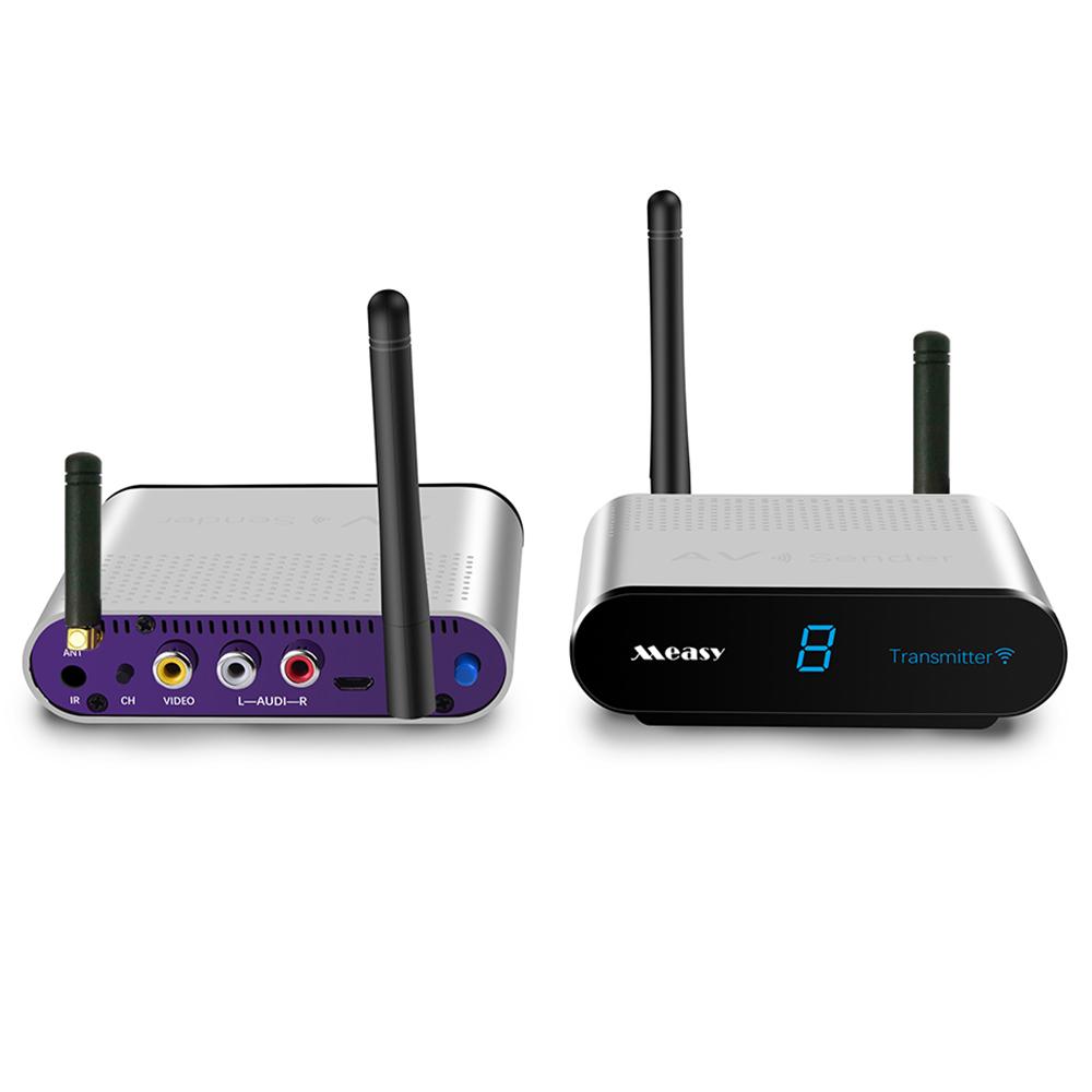 

MEASY AV230 300m Range 2.4G Wireless HD Video Transmitter and Receiver with IR Antenna EU Plug