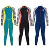 Popular Boys' Long-Sleeve Quick-Dry Sun Protection Swimsuit for Snorkeling