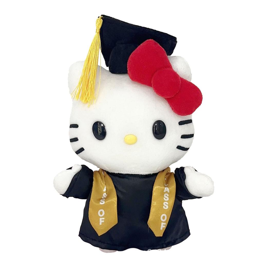 Hello Kitty Graduation Plush Toy With Soft Short Pile For Collectors And Kids