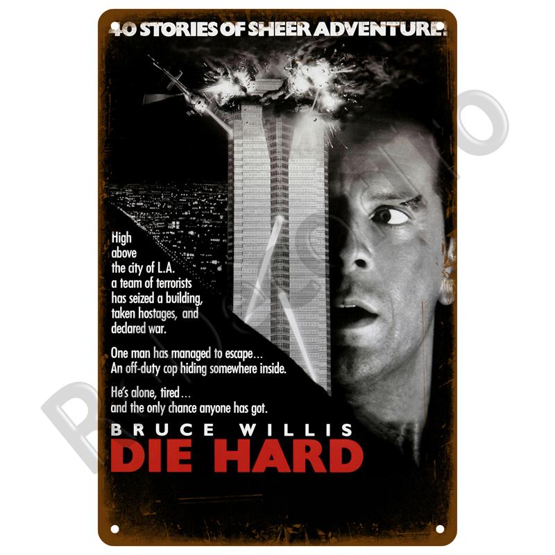 Movie Metal Sign Industrial Deco Retro Film Tin Sign Aesthetic Living Room Vintage Poster Vintage Metal Wall Decor Decoration