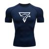 Men's Compression Athletic T-Shirt, Quick Dry Breathable Spo