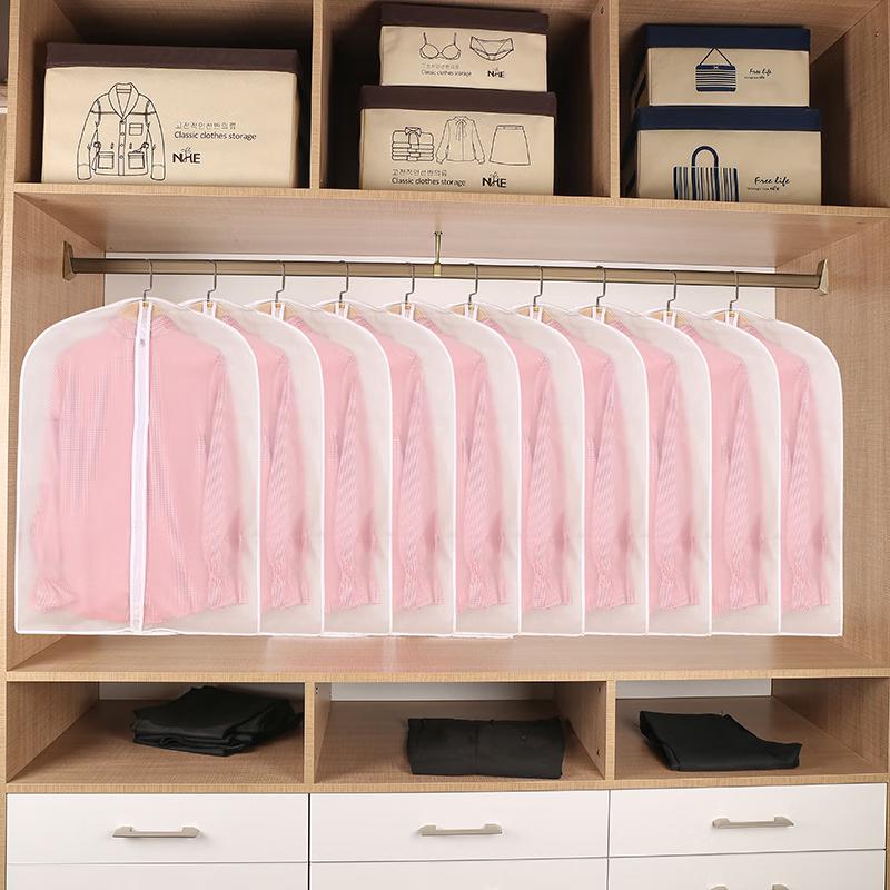 JINGRUIXIANG Transparent Hanging Garment Dust Cover