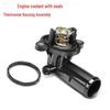 Engine Coolant Thermostat Housing Assembly 5184651AH, Compatible with Jeep Grand Cherokee 2011-2020 Models.