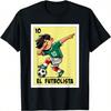 Funny Mexican Kids Soccer Design - El Futbolista T-Shirt