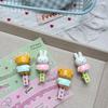 Adorable 3D Rabbit Hair Clip for Kids - Sweet Girly Forehead & Flyaway Duckbill Accessories