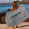 Fashion Brand T-Thom B-Brown Bath Towel Microfiber Soft Water Absorbing Breathable For Girl Kids Decorative Cartoon Beach Towel