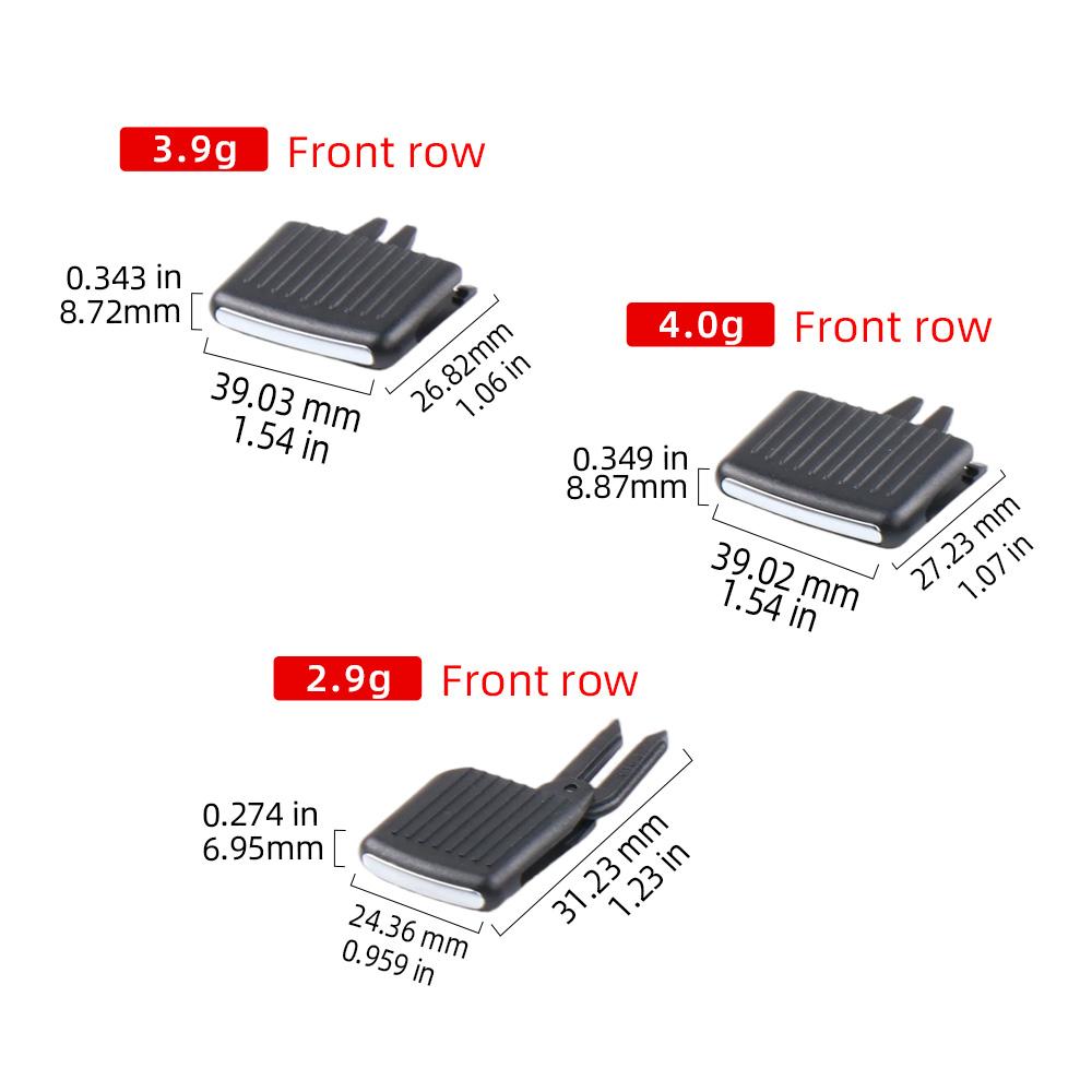 Klimaanlagen-Lüftungsklappen-Einstellclip für VW Golf Mk6 2009-2014 Ersetzt OE 1KD819203 5KD819703 5KD819704 5KD819728