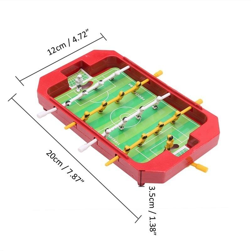 Mini Table Top Football Soccor Board Machine Football Table Game Home Match Gift Educational Toy Col