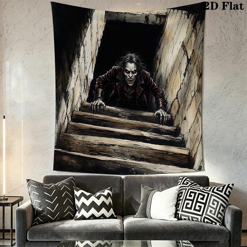 Horrible basement Wall Hanging Printed Fabric Blanket Decorative Tapestries for Bedroom Living Room Home Decor