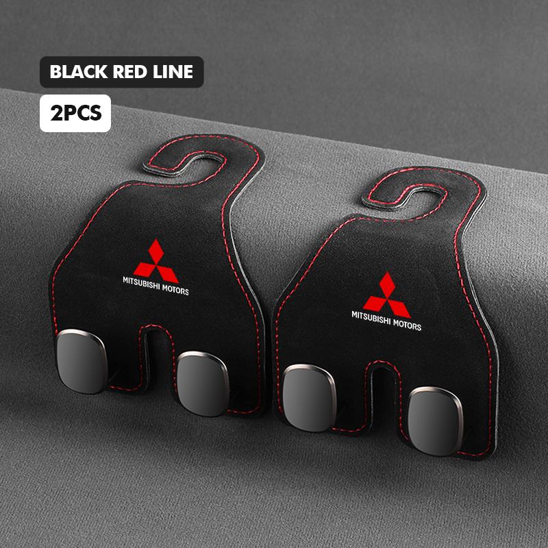 cxumpj1 For Mitsubishi Car Seat Hook Hanger Bag Organizer Multi-Function Hook Accessories Lancer ASX Pajero Mirage Attrage Xpander