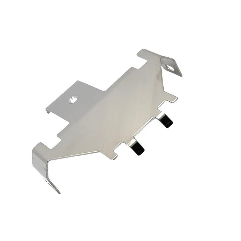 Stainless Steel Metal Bumper Chassis Armor Protection Skid Plate for Wltoys 104006 104010 104020 104026 RC Car Upgrade Parts