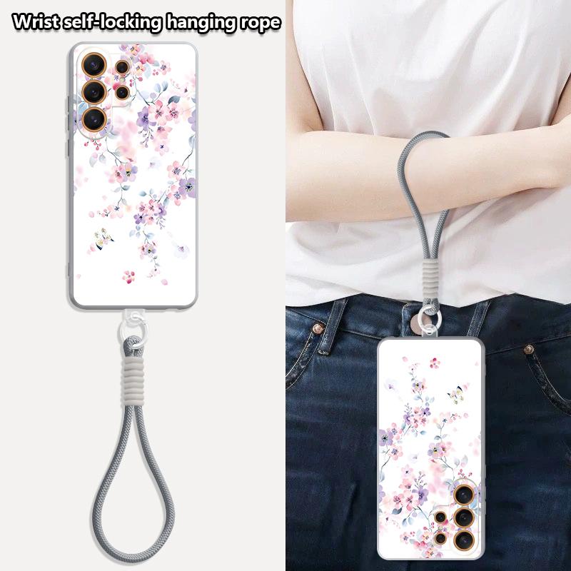 Oil Painting Flower Print Case For Samsung S26 Ultra S25 FE S24 S24 Plus A57 A37 A17 A56 A36 A16 A55 A35 A15 A54 5G Hybrid Magnetic Matte Cover