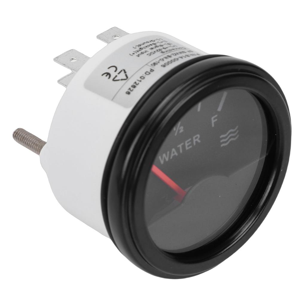 Pointer Water Level Gauge 52mm Mounting Hole Universal 9 32V 0 190 Ohm for Marine Boats Trucks RVs Generator Sets Buses