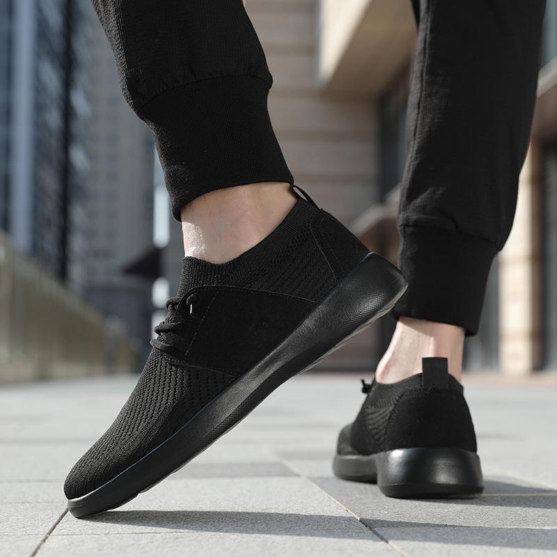 Lace-up-free lazy casual shoes, light and breathable thin mesh shoes, versatile and comfortable casual shoes