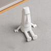 Adorno de Estatua Moai Impreso en 3D con Extremidades Móviles, Figura de Cabeza de la Isla de Pascua para Decoración de Escritorio y Alivio del Estrés, Mini Estatua de Piedra Regalo para el Hogar