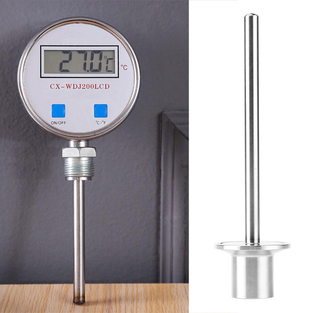 Homebrew 304 Stainless Steel Thermowell Female Thread 1/2in NPT Beer Brewing Accessory