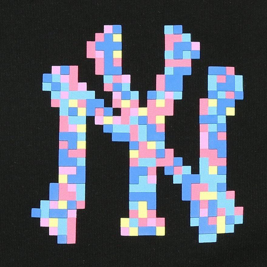 MLB New York Yankees T Shirts Unisex Black Crew Neck Moderate Straight Fit 31TSN2131-50L