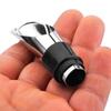 Household Convenience 2 In 1 Wine Stopper Pour Stainless Steel Utensils Wine Bottle Stoppers Wine Bottle Funnel Pourer Pourer