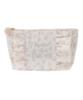 Maison De Fleur Ribbon Leopard Frill Pouch, Light Beige, Women's