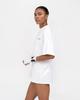 BOXRAW We Dont Play Boxing Oversized T-Shirt - Women'S W Bxrw-U-Wdpbt-W [White] (C Type)