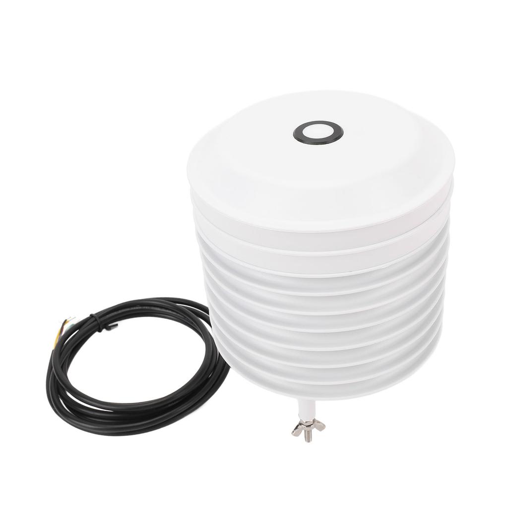 Louver Box Type Weather Sensor Air Temperature Humidity CO2 Light Intensity Sensor RS485 Output