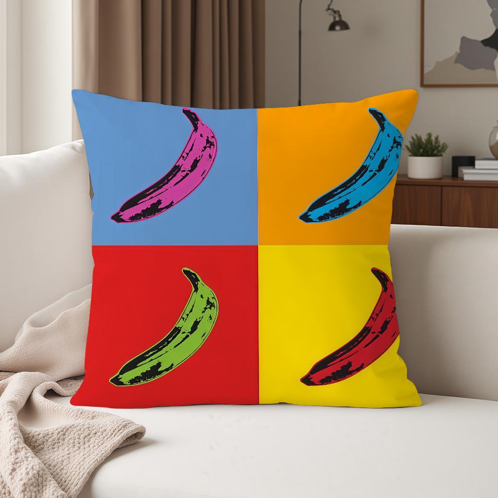 

Art AAndy Warhol Colors Pillow Case Suitable For Bedrooms Living Rooms Cars Home Decoration 30cmx30cm