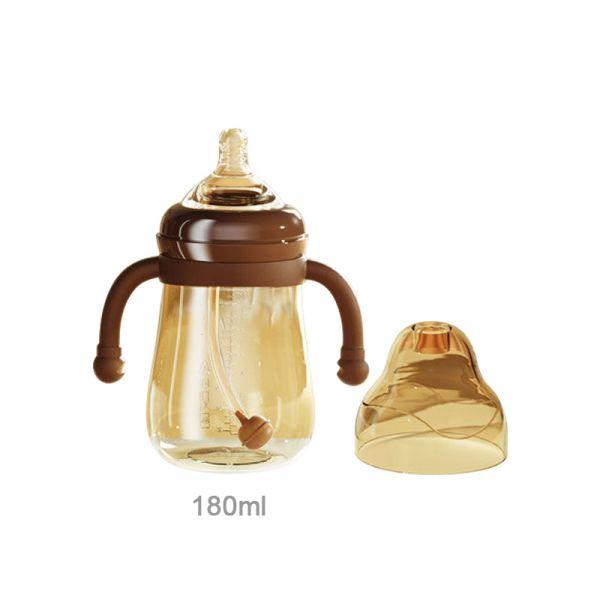 

180/240/300 мл Бутылочки PP для младенцев с широким горлышком, Бутылочки для кормления новорожденных с ручкой, Бутылочки для кормления молоком