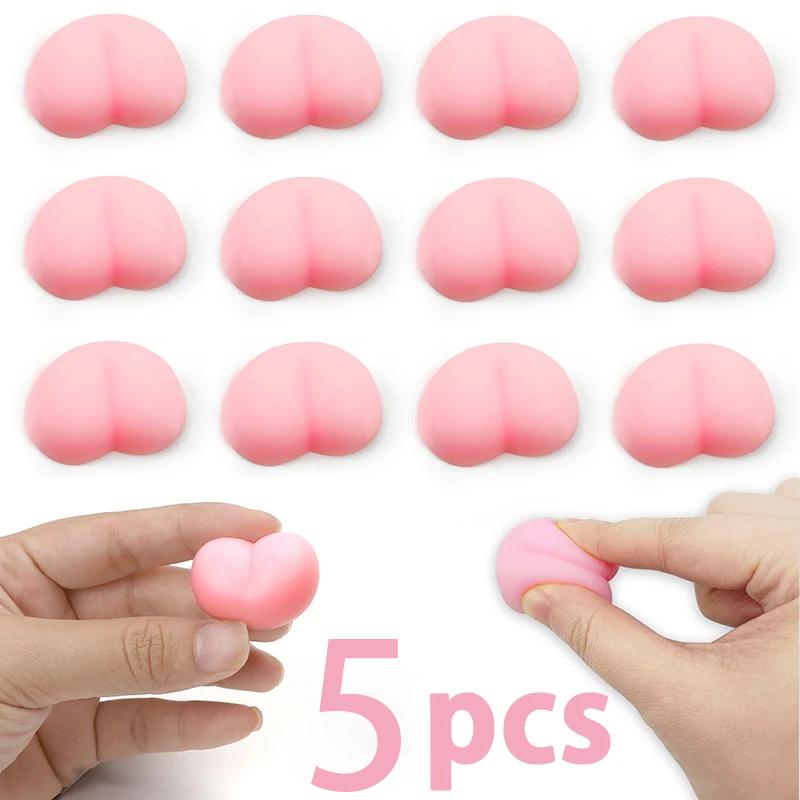 

Fun Butt Mochi Squishy Squeeze Heart Taba Squishy Stress Relief Toys Sensory Fidget Toy Peach Bum Squish Booty Anti-stress Ball