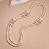Collana di Perle con Nappa Multistrato di Alta Gamma - Design di Moda Europeo e Americano