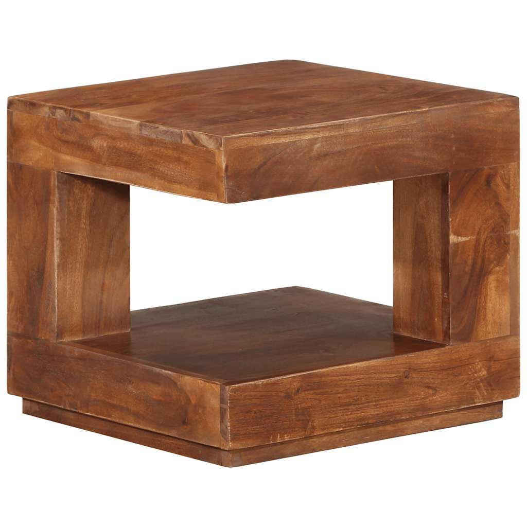 Coffee Table 45 X 45 X 40 Cm Solid Acacia Wood