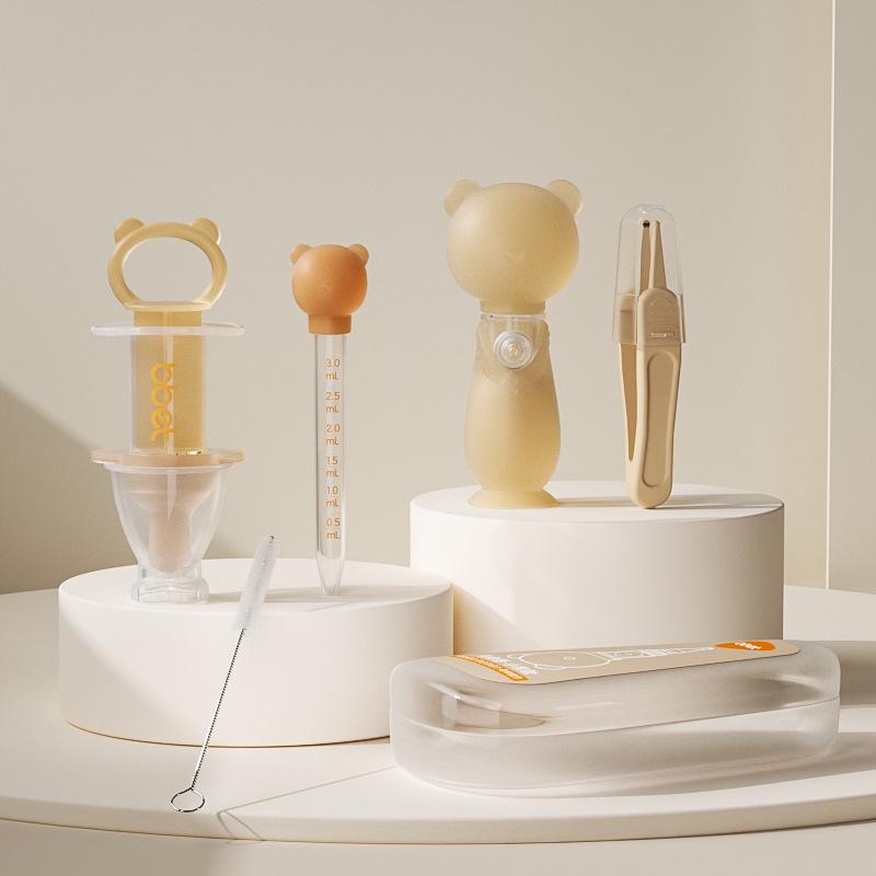 Baby Elephant Nasal Cleaner - Newborn Nose Suction Device for Infant Congestion