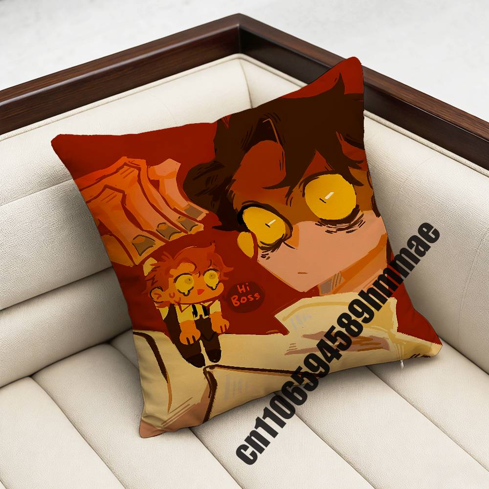 Game DDead Plate Vince Rody Vincent Throw Pillow Case Sham For Xcm Xcm Square Bedroom Pillowcase Cushion Cover
