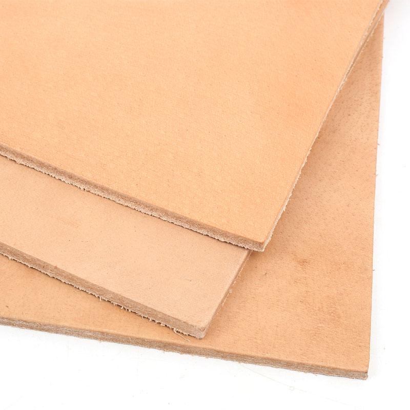 5mm thick stiff top layer buffalo vegetable tanned cowhide leather swing knife handmade DIY scabbard saddle table cushion