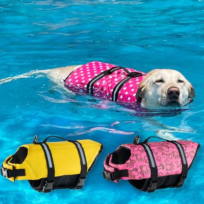 Pet Life Jackets Pet Supplies Dog Swimming Suits Large and Small Dog Summer Clothing Dog Swimming Supplies Multi-size