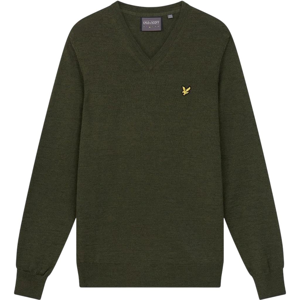 Lyle & Scott Mens V Neck Regular Golf Jumper