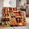 1pc Harry Potter Magic Wizard Flannel Throw Blanket - Lightweight Soft Warm All-Season Blanket for Sofa, Bed, Travel, Camping L1029059