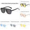 Fashion Square Sunglasses With Uv400 Protection For Outdoor Travel And Stylish Wear