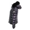 Moncler BADYFUR Shiny Nylon Short Down Jacket Jacket 0 blackUsed