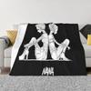 Breathable Soft Flannel Autumn Japanese Harajuku Anime Manga Throw Blanket for Couch Office Bedding Nana Osaki Blankets