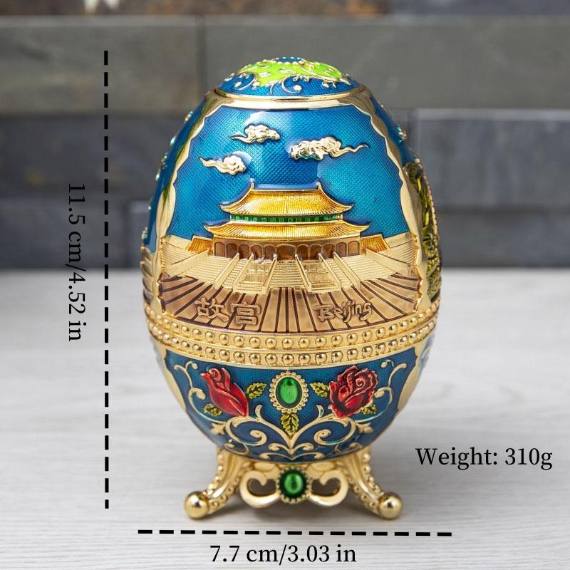 European Style Automatic Toothpick Box Alloy Vintage Palace Organizer Holder Toothpick Dispenser Box Home Desktop Decoration