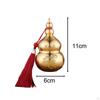 Antique Chinese Copper Gourd Decoration Open Lid Handicrafts Collectible Ornament Crafts for Home