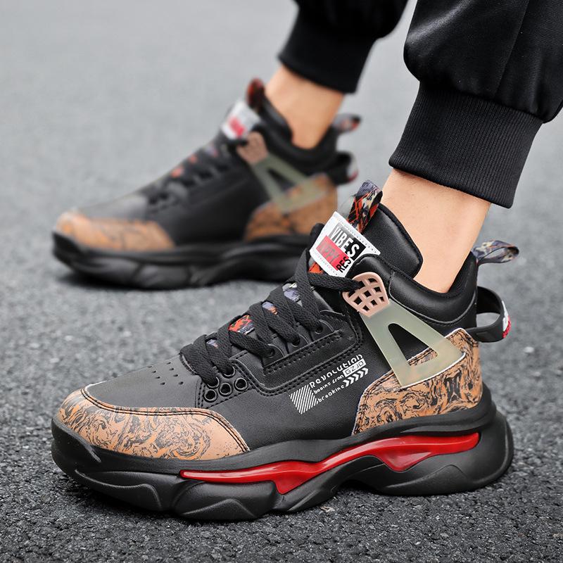 

Мужская обувь зима новая высокая платформа папины кроссовки мужская повседневная спортивная обувь подростковая спортивная обувь 44