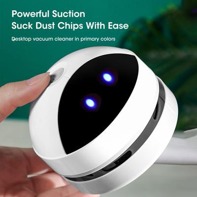 USB Rechargeable Mini Handheld Vacuum Cleaner Portable Desktop Dust Remover for Keyboard Car Pet Hair and Small Debris