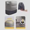1 Pc Gray PVC Inflatable Travel Pillow Foot Rest Pillow Kids Flight Sleeping Resting Pillow On Airplane Car Bus Pillow Foot