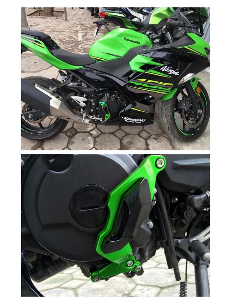 Bloc de protection de culasse pour Kawasaki Ninja 400 (2018) - Bouclier anti-chute