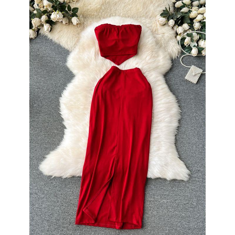 Fashion Sexy Wind Easiest for Match Ruched Silm Fashionable Tube Top