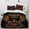 Egyptische Mythologie Farao Hiërogliefen Beddengoedset Dekbedovertrek Bedset Dekbedovertrek Kussensloop Dekbed King Queen Size