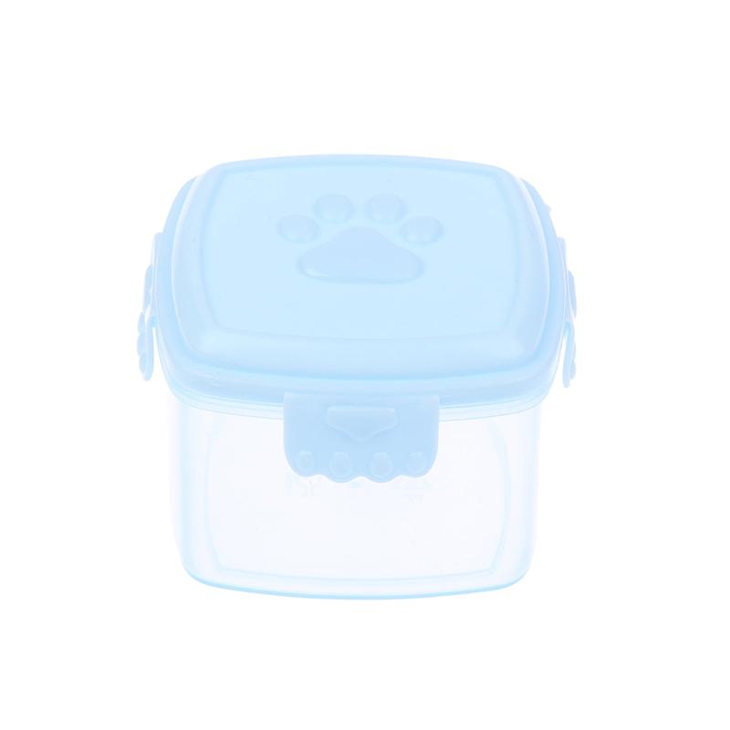 1ks mini kulaté čtvercové lahve kečup koření omáčka lahvička medovo-hořčičný salátový dresink kuchyňská nádoba na bento omáčku