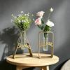 Trendy Wrought Iron Flower Vase - Perfect for Living Room, Dining Table, or Office Decor